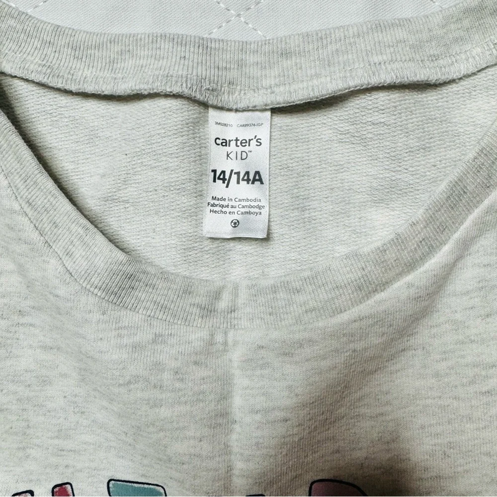 Carters‎ kid future so bright crewneck sweatshirt